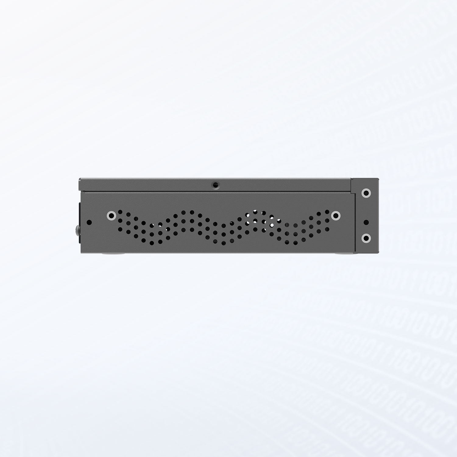 V3600GS OLT cihazının uplink portları - 2x GE RJ45 ve 1x 10GE SFP+ portları