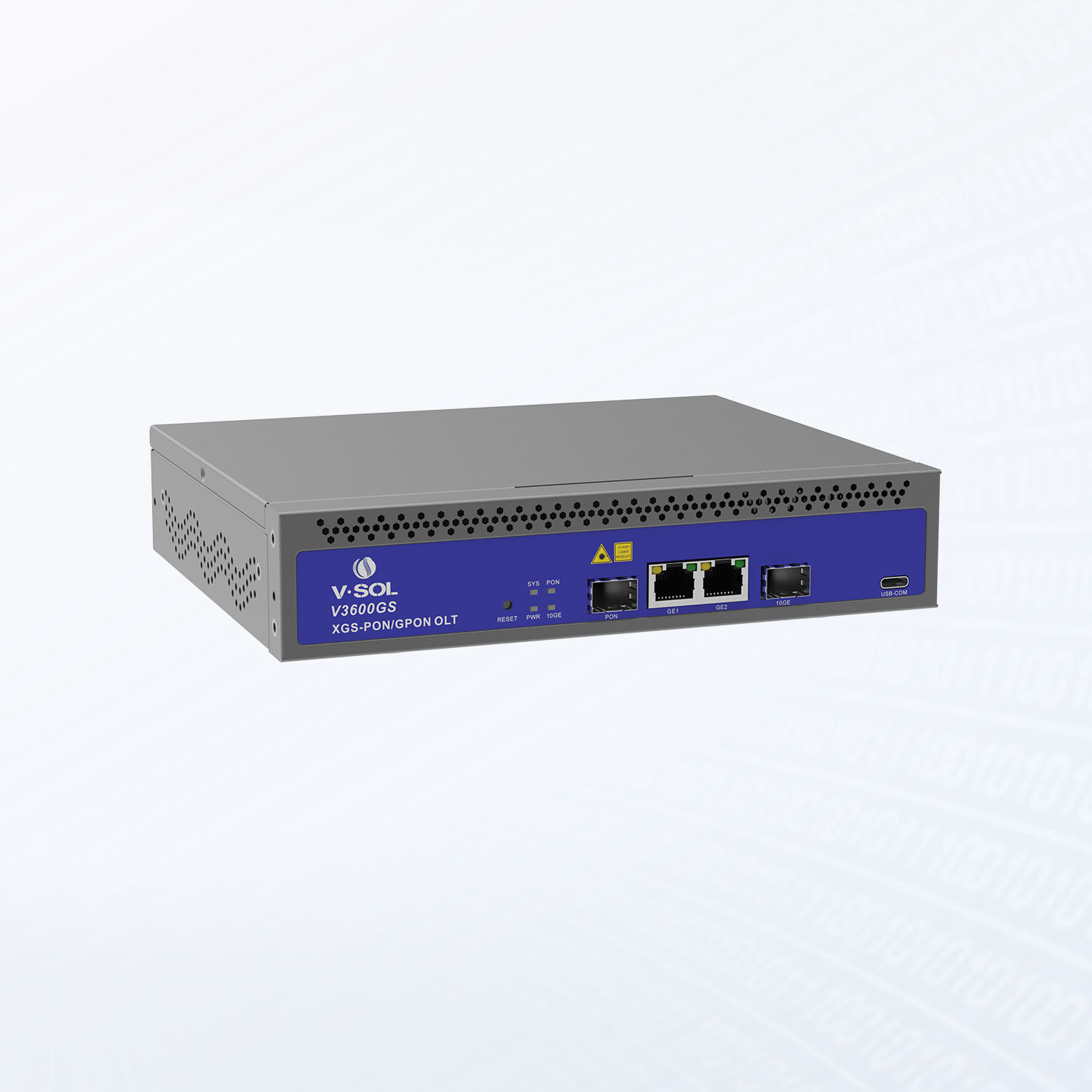 V3600GS OLT cihazının güç bağlantı noktaları detayı - AC ve DC güç seçenekleri