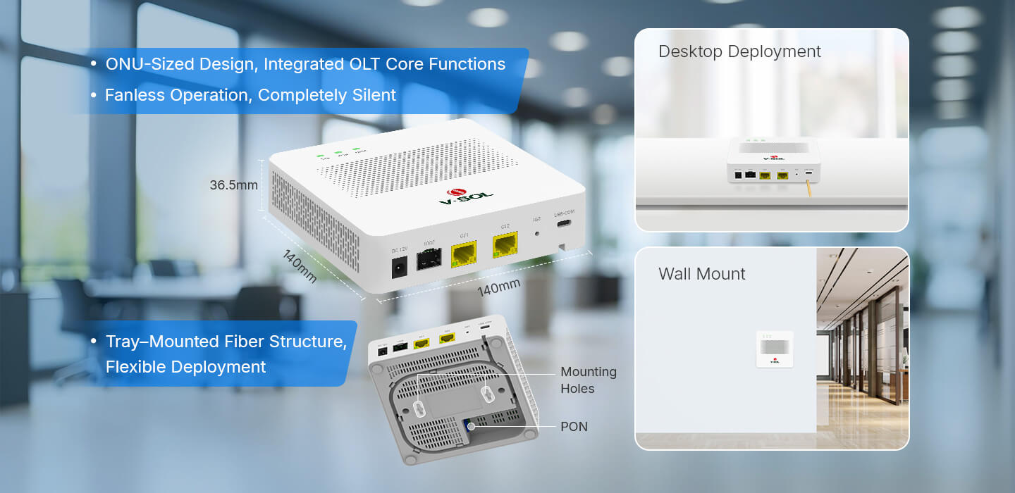 V-SOL V1600GS-R cihazının USB-COM yönetim portu