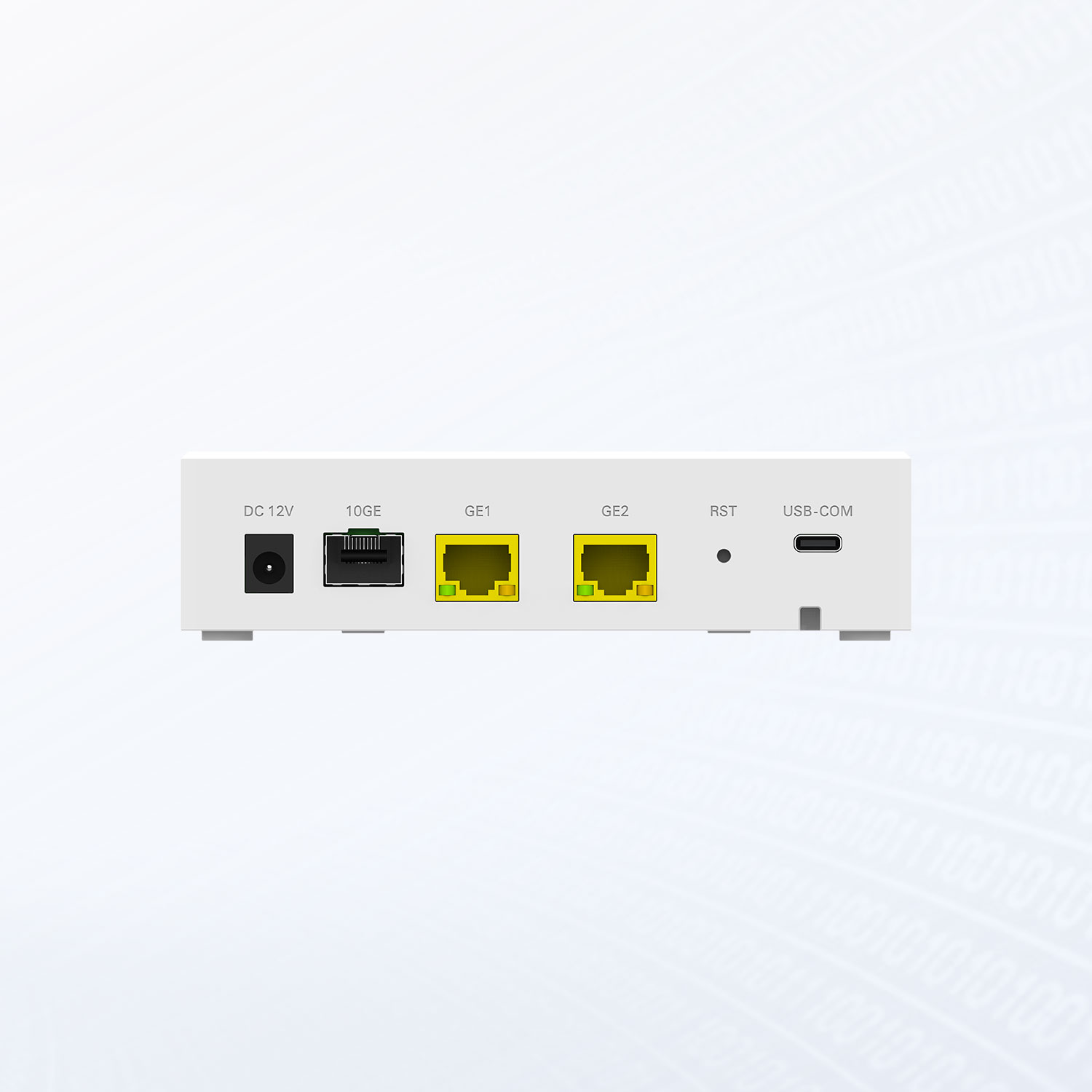 V-SOL V1600GS-R cihazının arka bağlantı portları görünümü