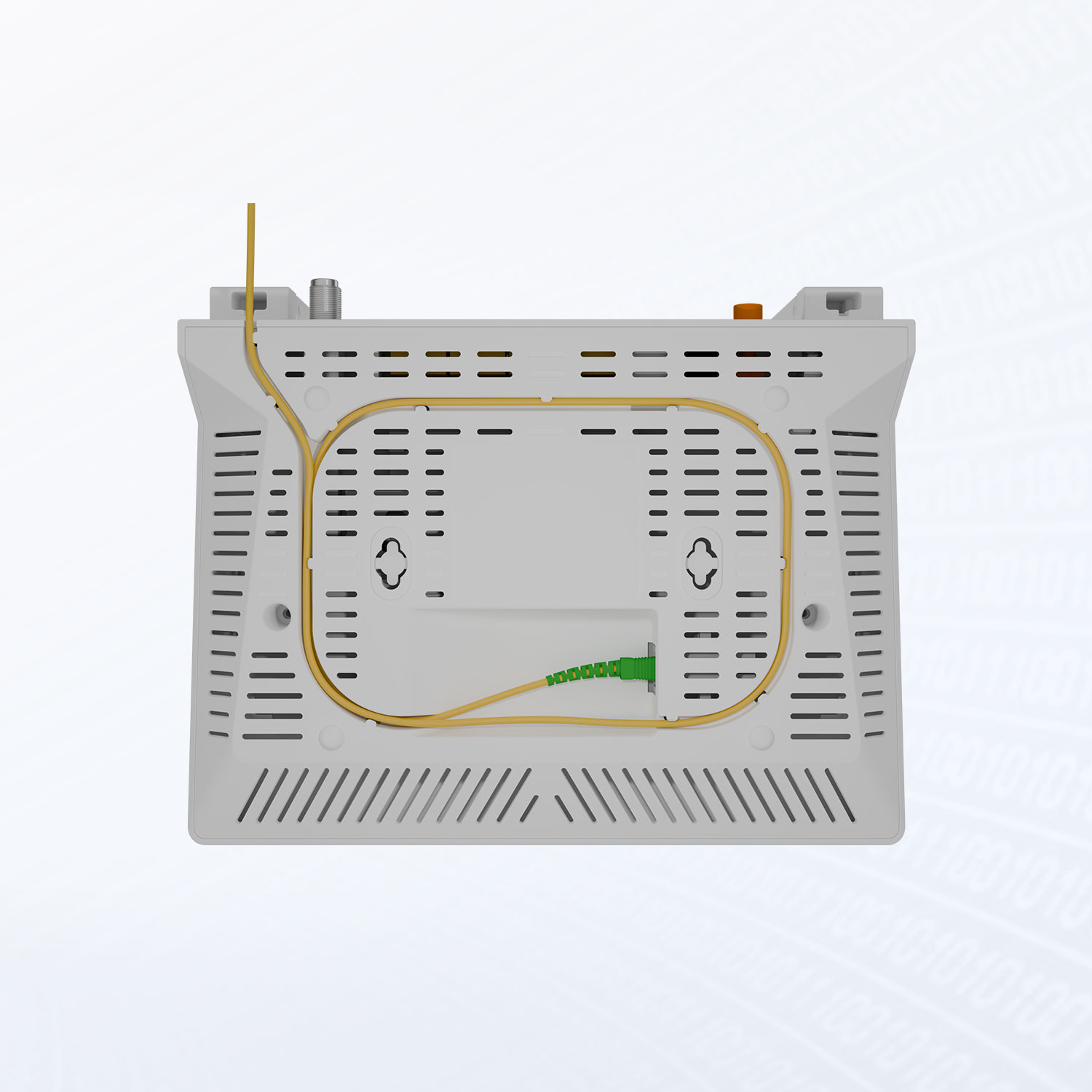 V2804AX30-H'in CATV opsiyonunu gösteren RF çıkış portu ve bağlantı detayı
