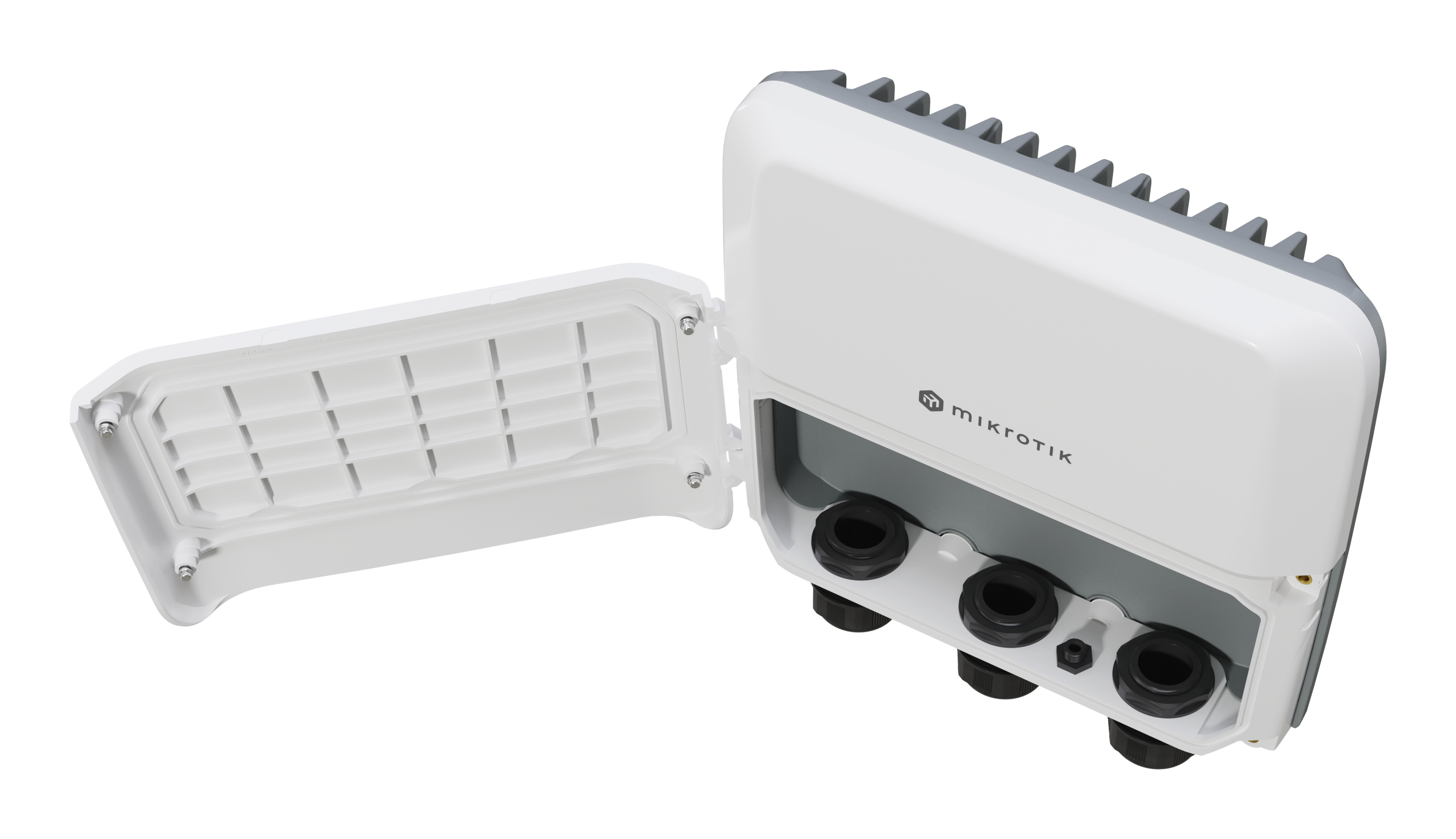MikroTik RB5009UPr+S+OUT routerın masaüstü montajı