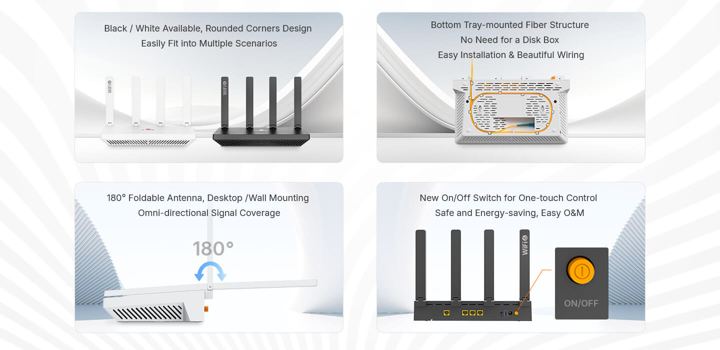 V-SOL V2804AX15-R XPON ONT - Wi-Fi 6 Destekli Fiber İnternet Cihazı görsel 12